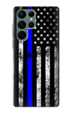  Moto G8 Power Hard Case Thin Blue Line USA
