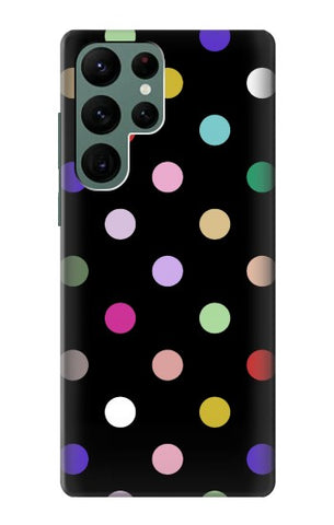  Moto G8 Power Hard Case Colorful Polka Dot