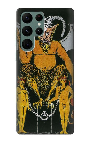 Samsung Galaxy S22 Ultra 5G Hard Case Tarot Card The Devil