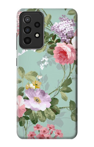 Samsung Galaxy A52s 5G Hard Case Flower Floral Art Painting