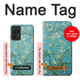 Samsung Galaxy A52s 5G Hard Case Vincent Van Gogh Almond Blossom with custom name