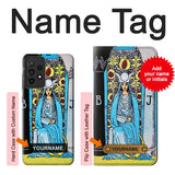 Samsung Galaxy A52s 5G Hard Case The High Priestess Vintage Tarot Card with custom name