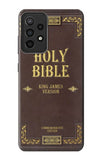 Samsung Galaxy A52s 5G Hard Case Holy Bible Cover King James Version