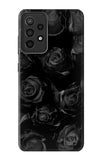 Samsung Galaxy A52s 5G Hard Case Black Roses