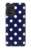 Samsung Galaxy A52s 5G Hard Case Blue Polka Dot