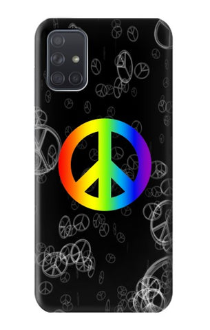 Samsung Galaxy A71 5G Hard Case Peace Sign
