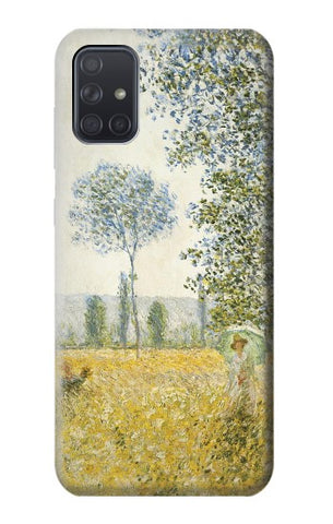 Samsung Galaxy A71 5G Hard Case Claude Monet Fields In Spring