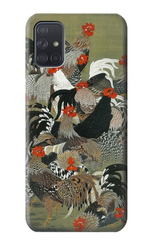 Samsung Galaxy A71 5G Hard Case Ito Jakuchu Rooster