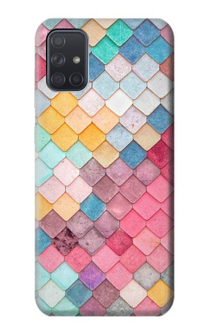 Samsung Galaxy A71 5G Hard Case Candy Minimal Pastel Colors