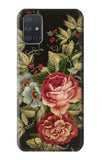 Samsung Galaxy A71 5G Hard Case Vintage Antique Roses