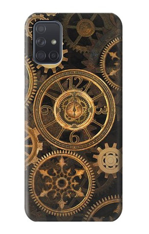 Samsung Galaxy A71 5G Hard Case Clock Gear