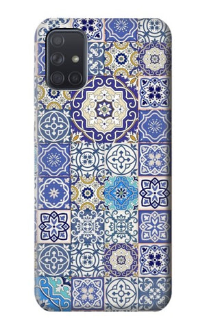 Samsung Galaxy A71 5G Hard Case Moroccan Mosaic Pattern