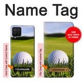 Samsung Galaxy A12 Hard Case Golf with custom name