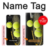 Samsung Galaxy A12 Hard Case Tennis with custom name