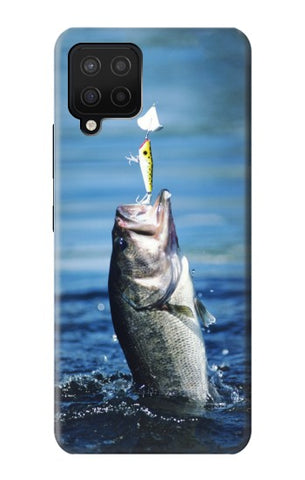Samsung Galaxy A12 Hard Case Bass Fishing