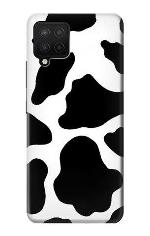 Samsung Galaxy A12 Hard Case Seamless Cow Pattern