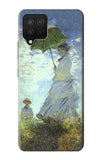 Samsung Galaxy A12 Hard Case Claude Monet Woman with a Parasol