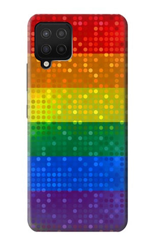 Samsung Galaxy A12 Hard Case Rainbow Gay LGBT Pride Flag