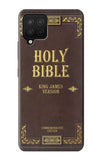 Samsung Galaxy A12 Hard Case Holy Bible Cover King James Version