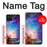 Samsung Galaxy A12 Hard Case Orion Nebula M42 with custom name