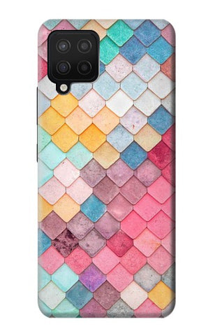 Samsung Galaxy A12 Hard Case Candy Minimal Pastel Colors