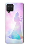 Samsung Galaxy A12 Hard Case Princess Pastel Silhouette
