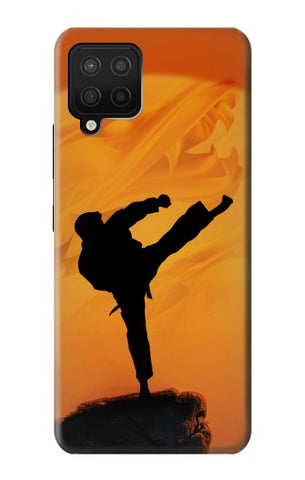 Samsung Galaxy A12 Hard Case Kung Fu Karate Fighter