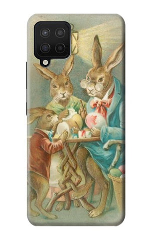 Samsung Galaxy A12 Hard Case Easter Rabbit Family