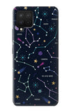 Samsung Galaxy A12 Hard Case Star Map Zodiac Constellations