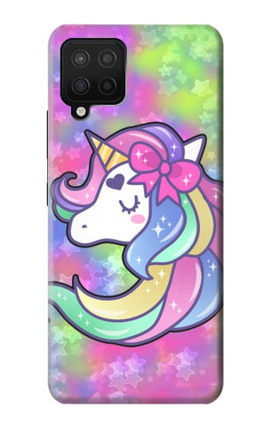 Samsung Galaxy A12 Hard Case Pastel Unicorn