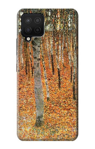 Samsung Galaxy A12 Hard Case Gustav Klimt Birch Forest