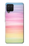 Samsung Galaxy A12 Hard Case Colorful Rainbow Pastel