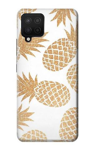 Samsung Galaxy A12 Hard Case Seamless Pineapple