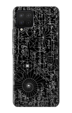 Samsung Galaxy A12 Hard Case Mathematics Blackboard