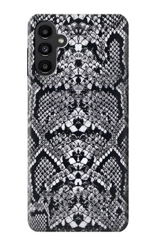 Samsung Galaxy A13 5G Hard Case White Rattle Snake Skin
