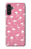 Samsung Galaxy A13 5G Hard Case Pink Flamingo Pattern