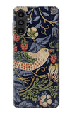 Samsung Galaxy A13 5G Hard Case William Morris Strawberry Thief Fabric