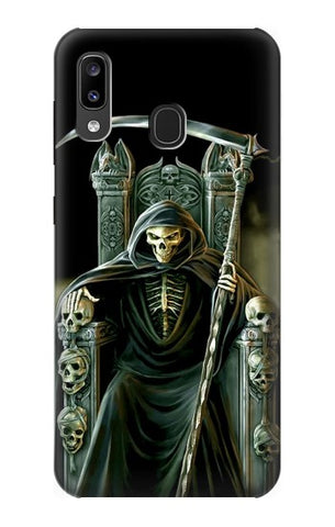 Samsung Galaxy A20, A30, A30s Hard Case Grim Reaper Skeleton King