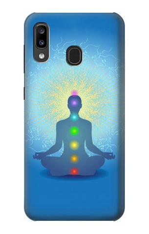 Samsung Galaxy A20, A30, A30s Hard Case Bhuddha Aura Chakra Balancing Healing