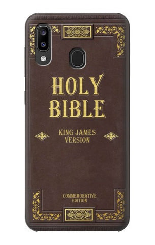 Samsung Galaxy A20, A30, A30s Hard Case Holy Bible Cover King James Version