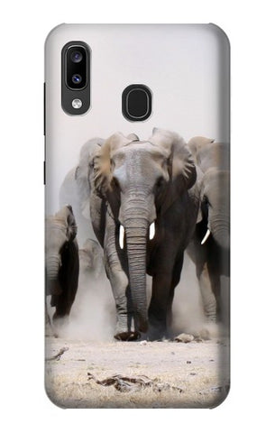Samsung Galaxy A20, A30, A30s Hard Case African Elephant