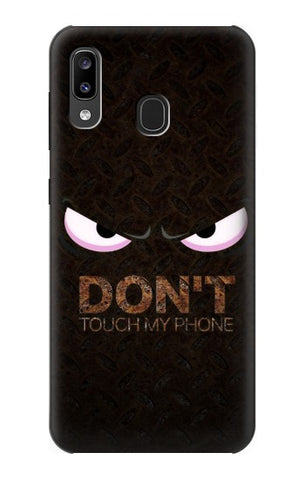 Samsung Galaxy A20, A30, A30s Hard Case Do Not Touch My Phone