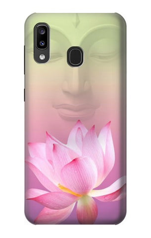 Samsung Galaxy A20, A30, A30s Hard Case Lotus flower Buddhism
