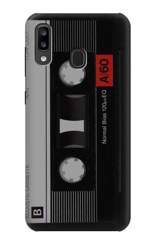 Samsung Galaxy A20, A30, A30s Hard Case Vintage Cassette Tape