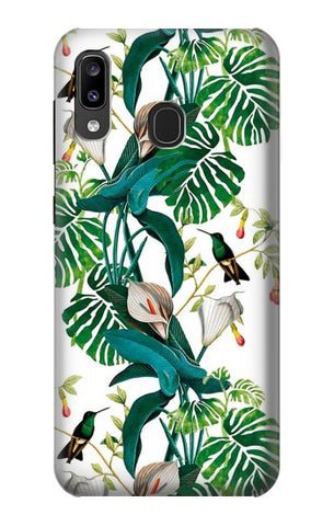 Samsung Galaxy A20, A30, A30s Hard Case Leaf Life Birds