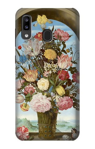 Samsung Galaxy A20, A30, A30s Hard Case Vase of Flowers