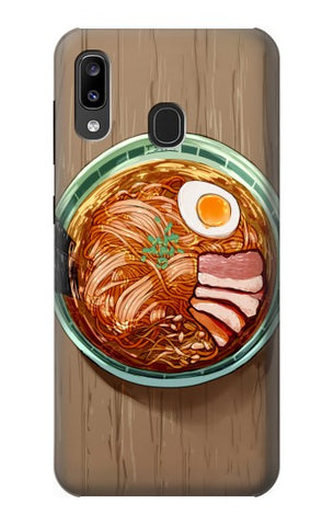 Samsung Galaxy A20, A30, A30s Hard Case Ramen Noodles