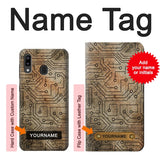 Samsung Galaxy A20, A30, A30s Hard Case PCB Print Design with custom name