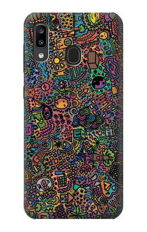 Samsung Galaxy A20, A30, A30s Hard Case Psychedelic Art