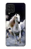 Samsung Galaxy A22 4G Hard Case White Horse